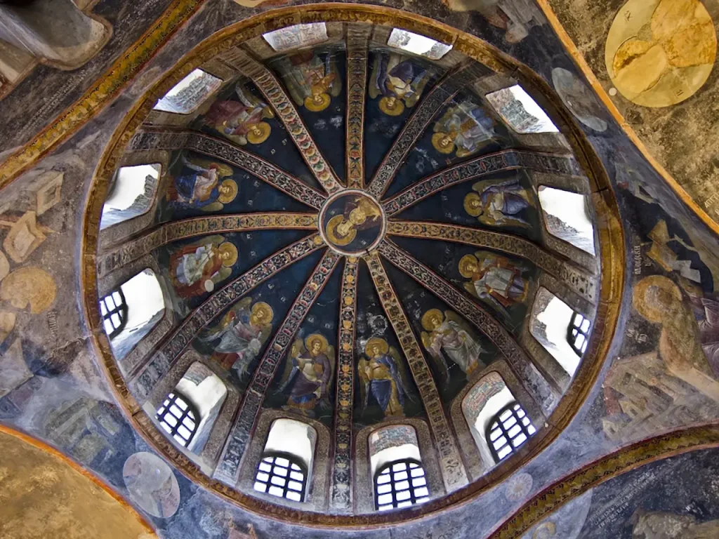 Inside of Chora Church, Istanbul