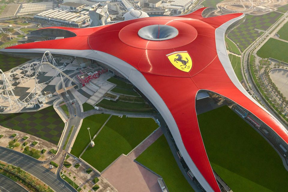 Ferrari World in Abu Dhabi, UAE