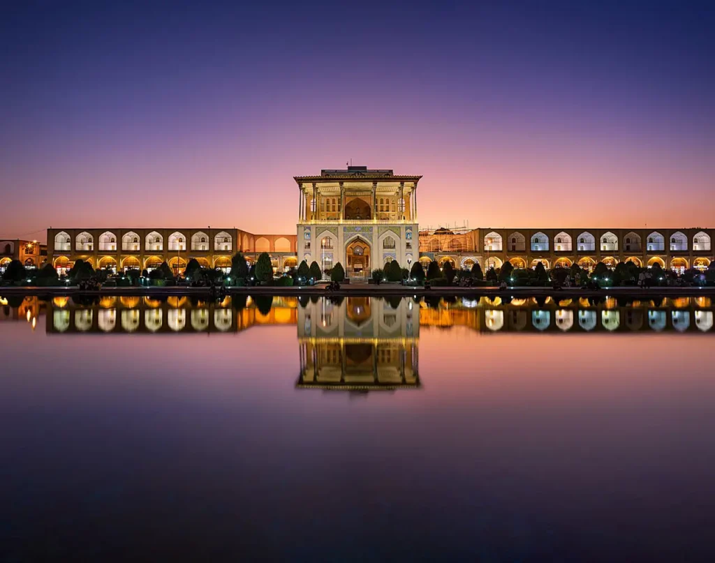 The Grand Ali Qapu Palace, Isfahan, Iran