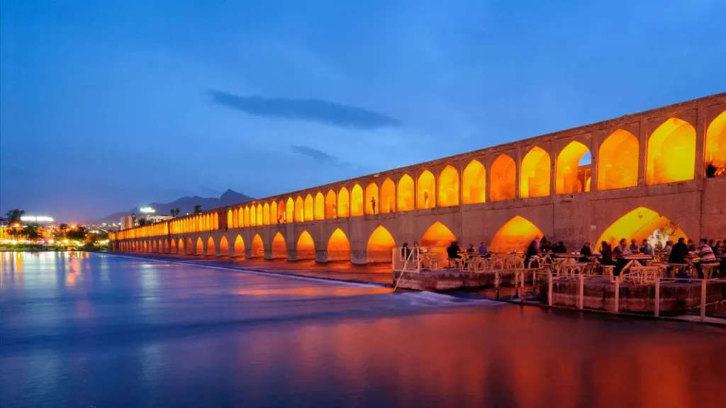 Zayanderud River, Isfahan, Iran