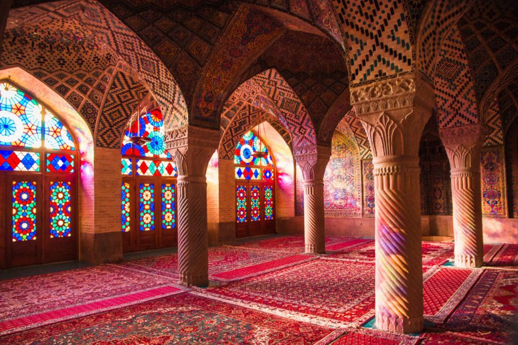 Pink Mosque, Shiraz, Iran